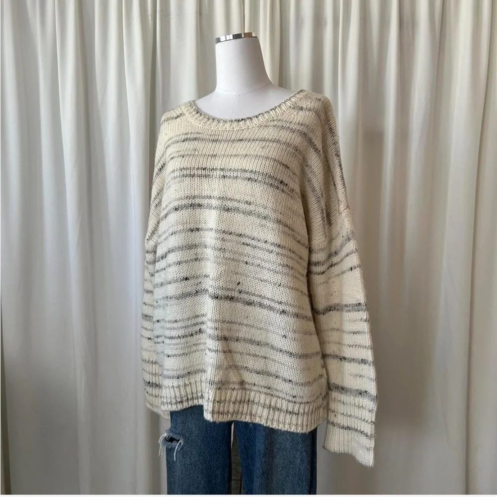 La Ligne New York Melange Marin Sweater Size XL Wool Blend. - Picture 6 of 8